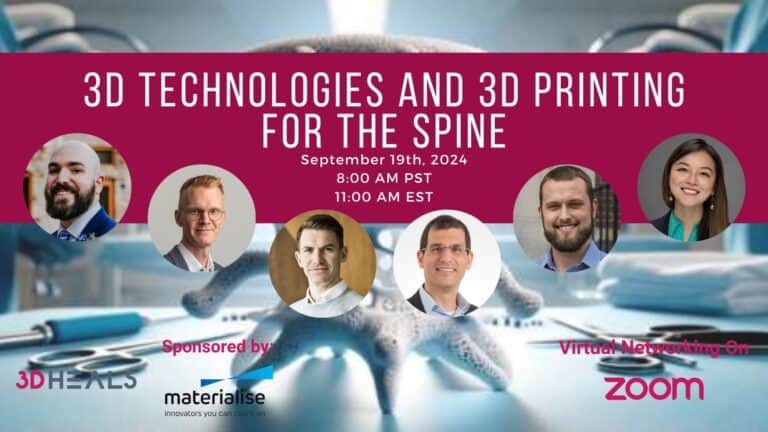3D Technologies & 3D Printing for the Spine - 3DHeals